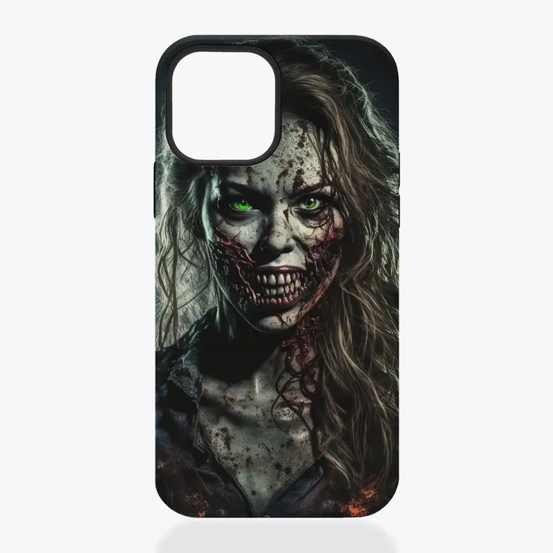 Zombie Girl Smiling